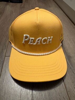 2026 Masters Golf "PEACH" Rope-Trim Hat